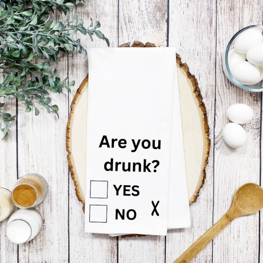 Are You Drunk? | Hand Towel