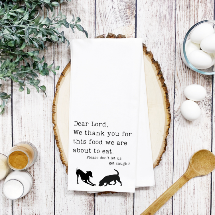 Dear Lord, Thank You for This Food | Hand Towel