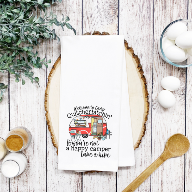 Welcome to Camp | Hand Towel