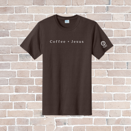 Coffee + Jesus | Bethany Logo on the sleeve