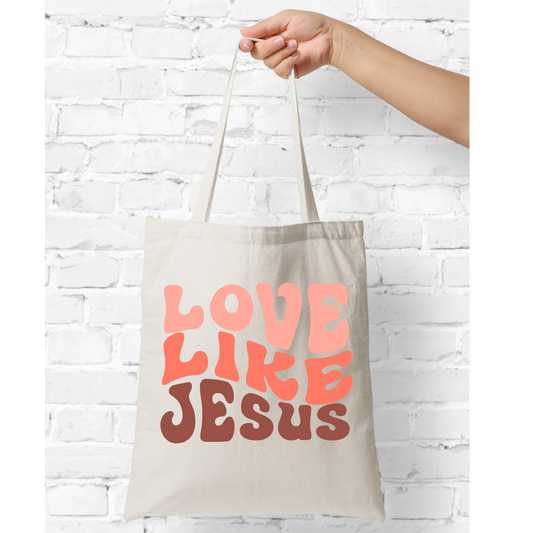 Love Like Jesus | Canvas Bag