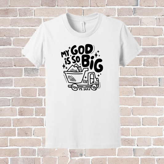 My God is so big | Bethany Logo on the sleeve