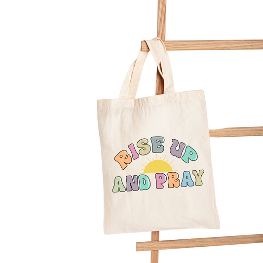 Rise Up and Pray | Canvas Bag