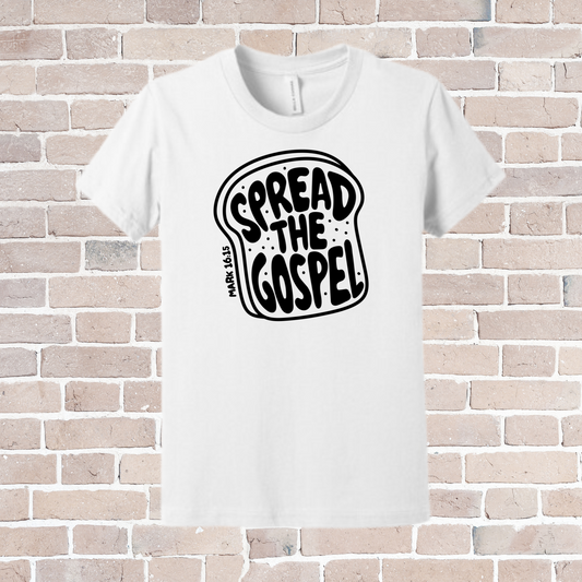 Spread The Gospel | Bethany Logo on the sleeve